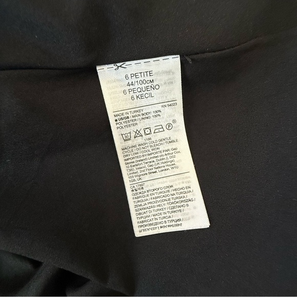 Banana Republic Giraffe Print Midi Dress Size 12 EUC - Picture 10 of 10